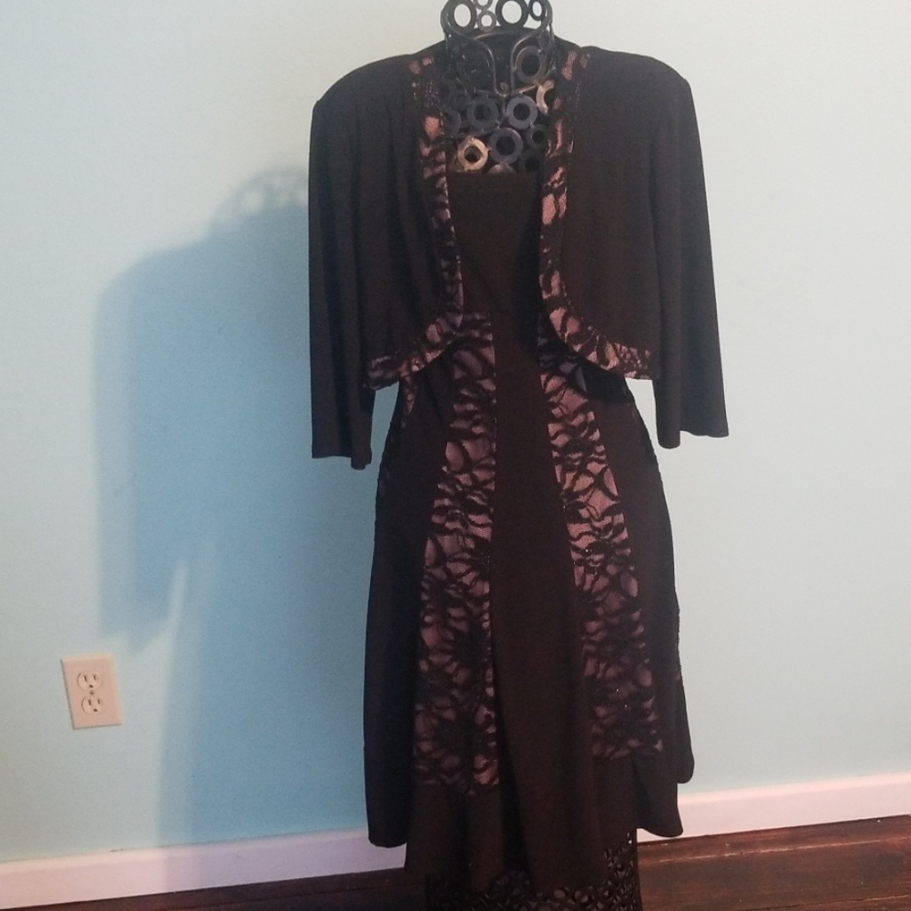 Dress with jacket